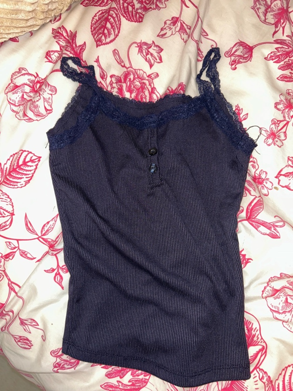 Navy tank top